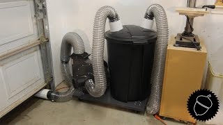 How to Make a 2 Stage Dust Collector | The Easy Way!