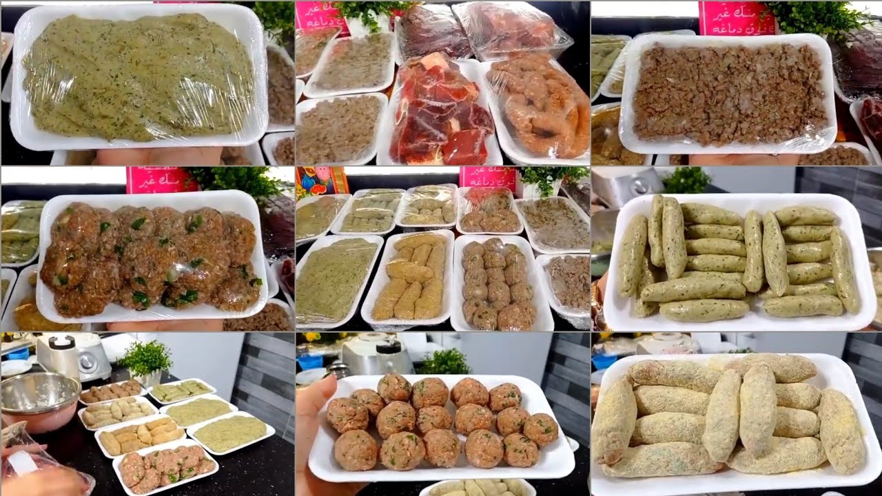 تفريزات لحوم🥩 لشهر رمضان وفرى وقتك ومجهودك ووقفه فى مطبخ وقسمى وجبات ب٢كيلو لحمه تكفيكى طول الشهر ❤