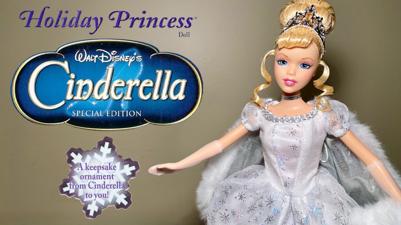 Disney Princess® Holiday Princess™ Cinderella Doll - YouTube