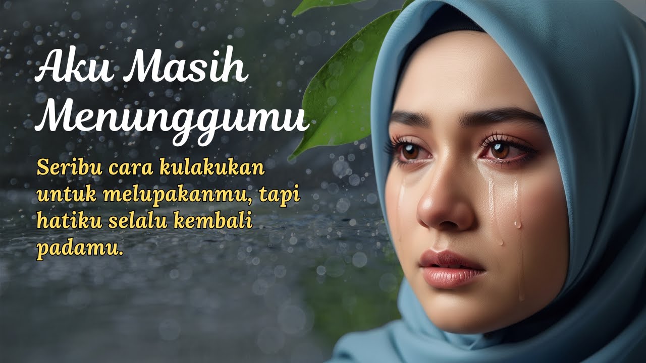 Aku Masih Menunggumu – Lagu Sedih & Galau Paling Menyentuh Hati (Official Lyric Video)