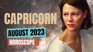 Celebrity Luck In Finances and Travel 🔆 CAPRICORN AUGUST 2023 HOROSCOPE Wealth