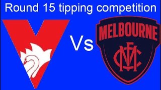 Round 15 Tipping Comp