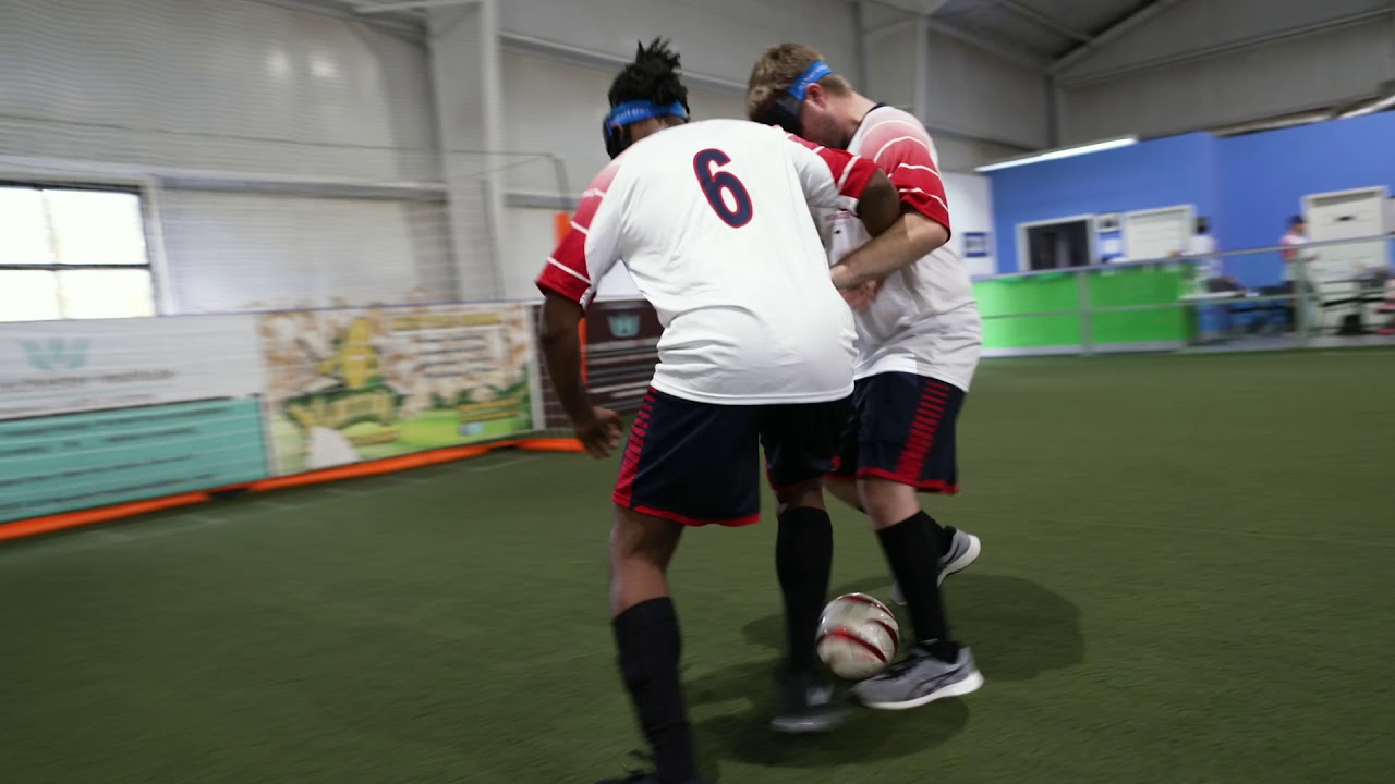USABA Blind Soccer Instructional Video 10 Defensive Position YouTube