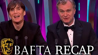 Oppenheimer Dominates the BAFTA Awards: Full Recap