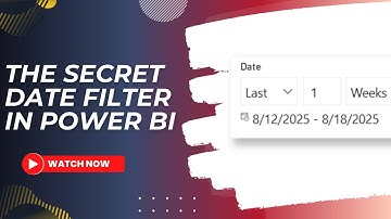 Power BI Relative Date Slicer | Filter Last 7 Days, Months, or Years Easily | MiTutorials