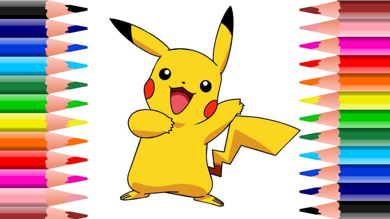 Como desenhar o Pikachu - 5 passos