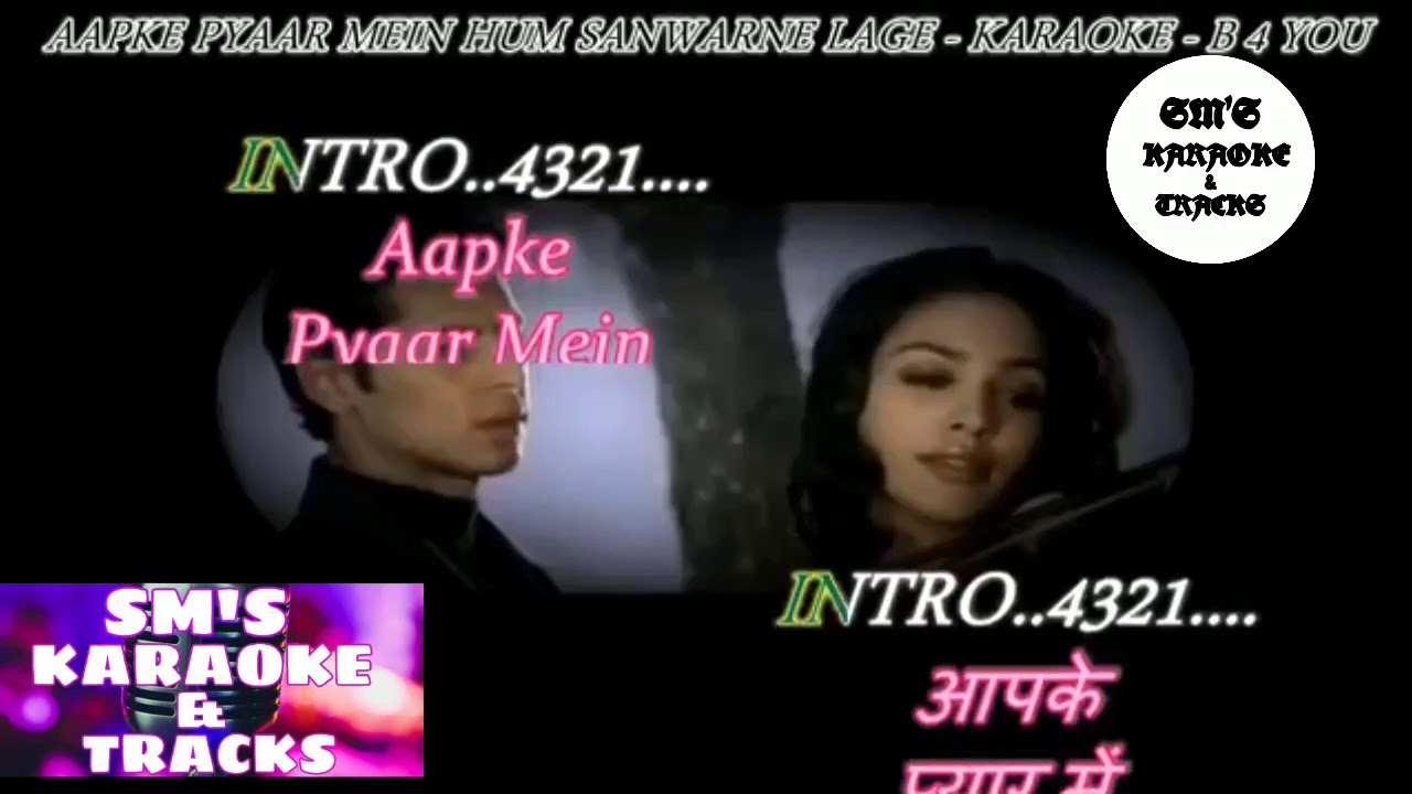 Aapke Pyaar Mein Hum  Karaoke  Track  Instrumental  With Lyrics  Raaz  Alka Yagnik  HD