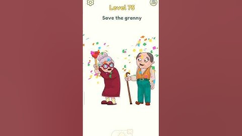 Save the granny Delete one part DOP 2 level 75