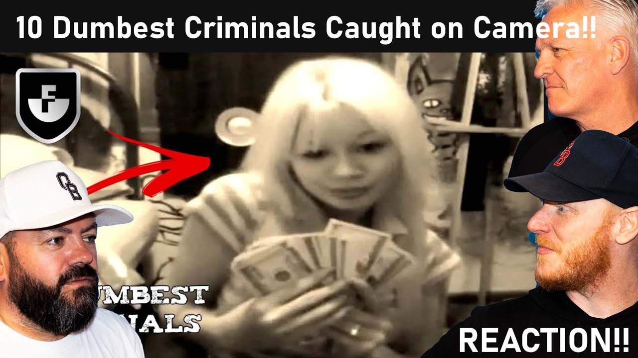 10 Dumbest Criminals Caught on Camera REACTION!! | OFFICE BLOKES REACT!!