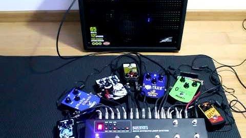 GEC9 Guitar Pedal Switcher Part 1 - Connect 9 guitar pedals