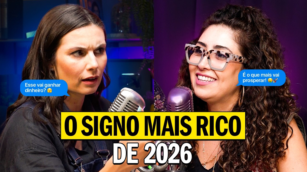 Seu Signo Vai Ganhar Dinheiro em 2026? Veja as Previsões Financeiras | #89 com Ana Leo
