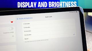 The How to Change the Screen Timeout on the iPad Air M1 M2 M3