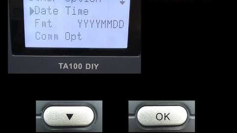 TA100 DIY_14-Change the Format of Date.wmv