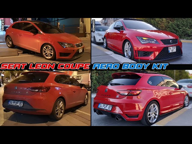 Seat Leon Coupe \ Aero Body Kit \ Detailing 