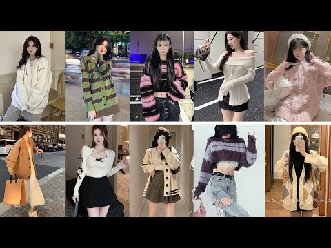 Video [Shopee Haul] Áo len nữ là hot trend năm nay. Một số... - youtube