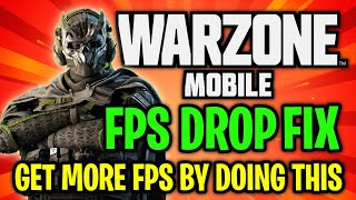 *NEW*WARZONE MOBILE 60FPS UNLOCK: HOW TO FIX LAG & FPS DROP IN WARZONE MOBILE