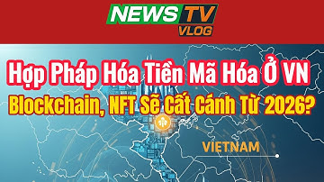 🔴 Hợp Pháp Hóa Tiền Mã Hóa Ở VN: Blockchain, NFT Sẽ Cất Cánh Từ 2026? | NEWS TV Vlog