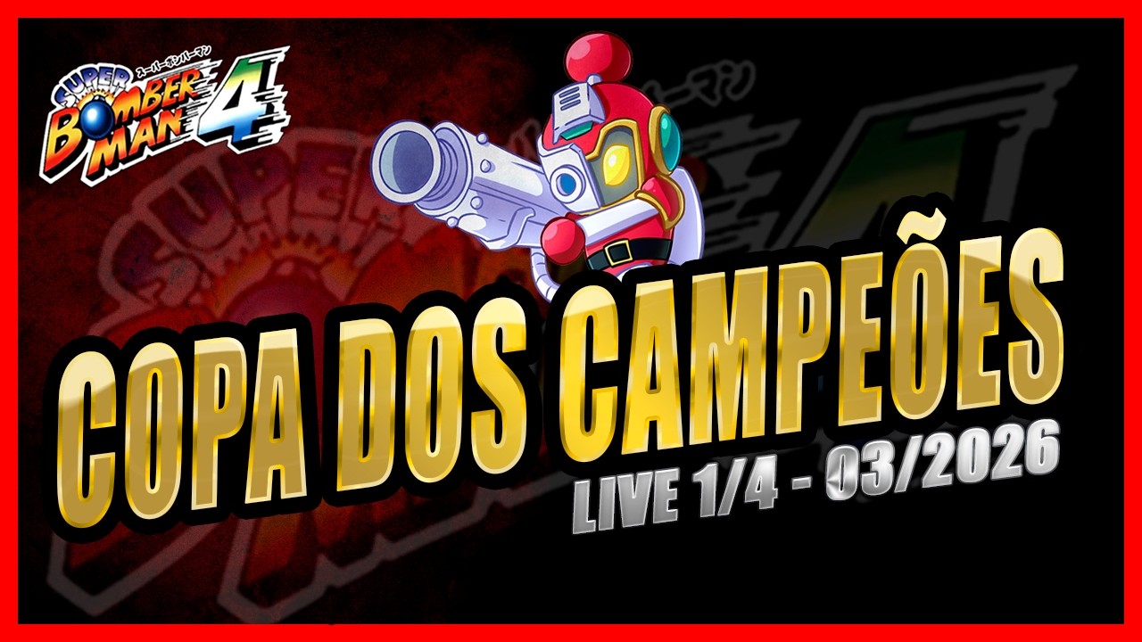 Super Bomberman 4 (5 Players) Psycho Man 🔴[Live 197]