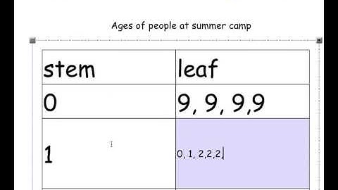 Grade 4 data management lesson #1