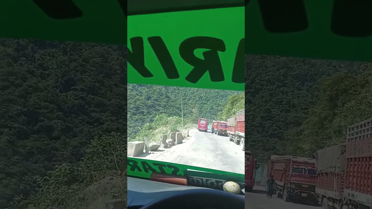 Mugling ko jam😱 #song #traffic #nepal #shortvideo #tranding #new #travel