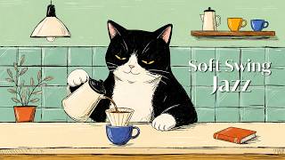 Feel-Good Cafe Swing Jazz ☕ Soft Jazz BGM for Coffee and Relaxing | Softly Lit Jazz screenshot 5