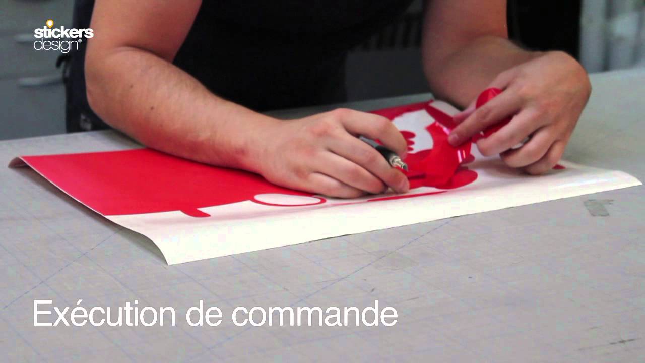 Sticker Commande Processus de Commande @ Stickers-Design.net - YouTube