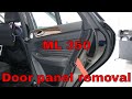 Mercedes ML350 Door Panel Removal