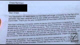 Is Facebook declaration keeping gay student out of Baptist college