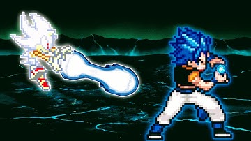 Wow 🔥 Hyper Sonic V 2.5 OP VS Gogeta OP (All Form) in Jump Force Mugen