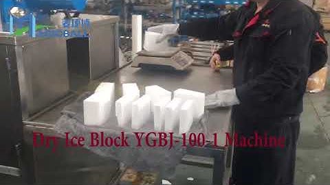 Magicball Dry Ice Block Machine For 100kg/h