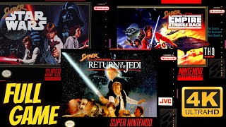 Super Star Wars TRILOGY COLLECTION [SNES] Longplay Walkthrough Playthrough Full Movie Game [4K60ᶠᵖˢ]