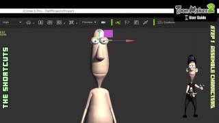 Iclone 6 -  Toon Maker 2 - Tutorial  Step 1 Assemble Character