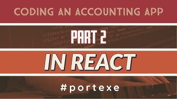 Coding A Simple Accounting App With React - Part 2 - App Setup and EXTRAS