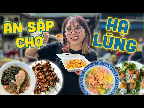 Video Ăn sập chợ Hạ Lũng | Pít Ham Ăn - youtube