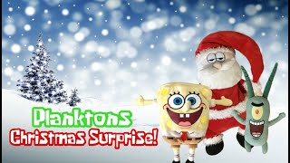 Planktons Christmas Surprise - Sponge Plushies