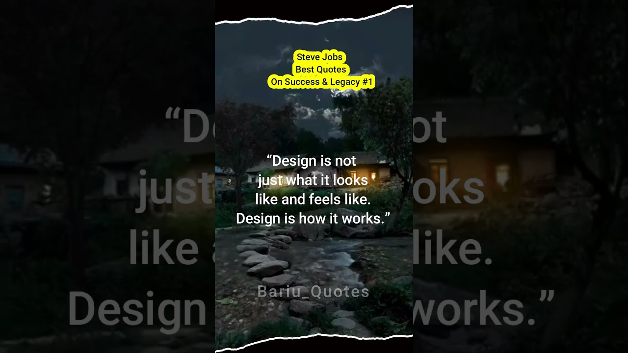 Best Quotes from Steve Jobs On Success & Legacy 