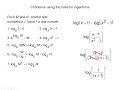 Condensing Logarithmic Expressions