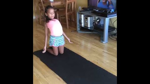 Quick video of a chest roll, into a bridge!