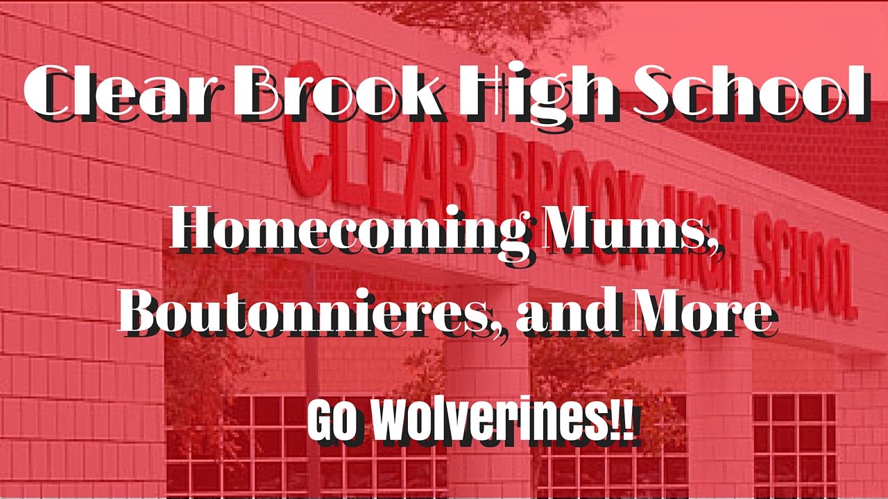 Clear Brook High School Mums Houston TX 77089 77062 77059