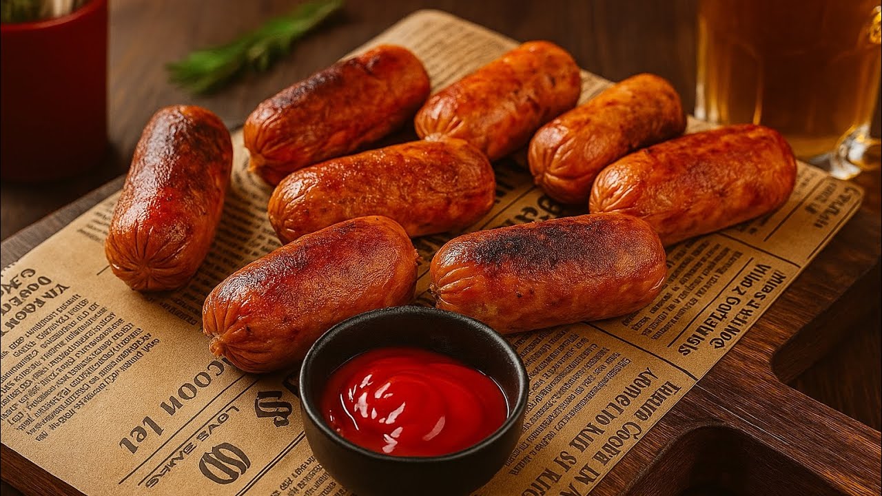 15 Minuten Hausgemachte Hähnchenwürstchen – gesund, kalorienarm & unglaublich lecker!