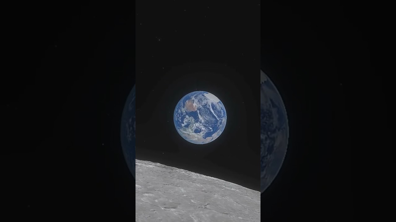 Earth From Moon _ Oh my God!