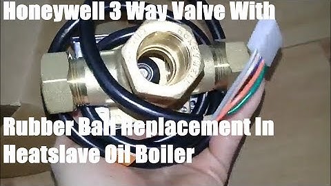 Honeywell 3 Way Valve With Rubber Ball Replacement Heatslave Oil Boiler