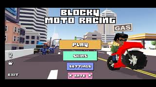 Blocky Moto Racing Indonesia | game android dan IOS screenshot 2