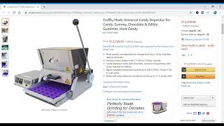 Truffly Made Universal Candy Depositor for Candy, Gummy, Chocolate & Edible Gummies, Hard Candy