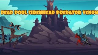 Dc2 Fight Animation - Deadpool, Predator,  Venom, Sirenhead