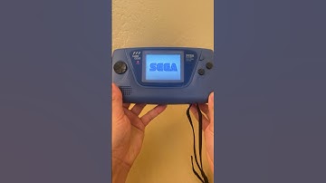 $143 Sega Game Gear Blue | USED - No Talking | Retro Handheld | March 2024 #asmr #games #shorts