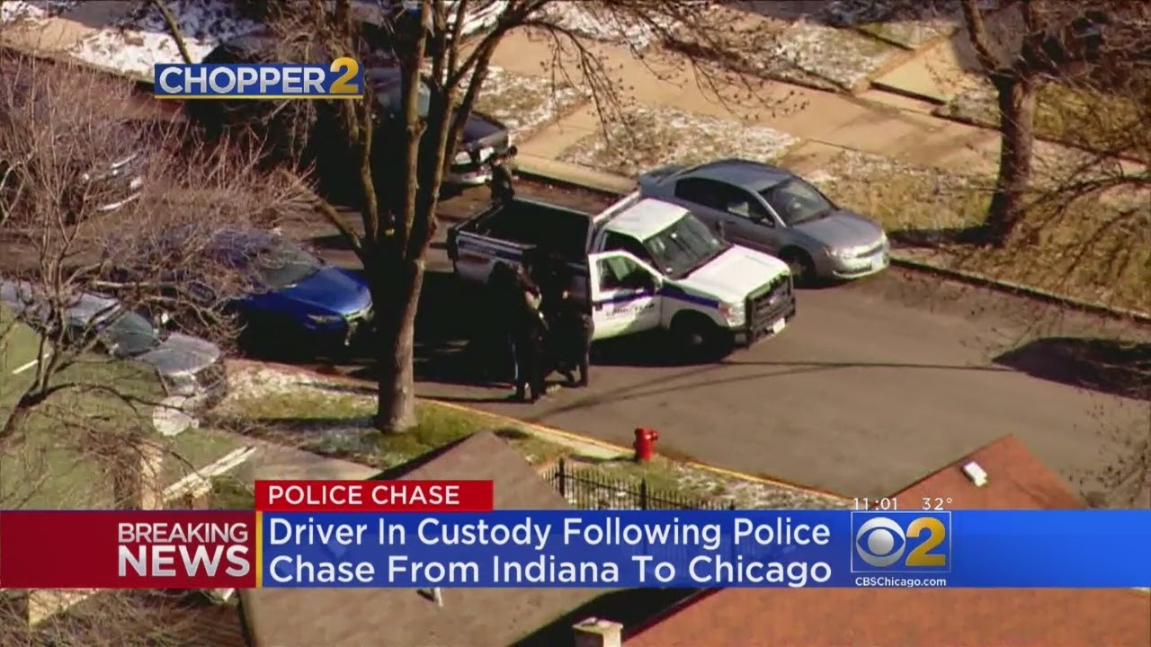 Suspect Arrested After Leading Cops On Wild Chase - YouTube