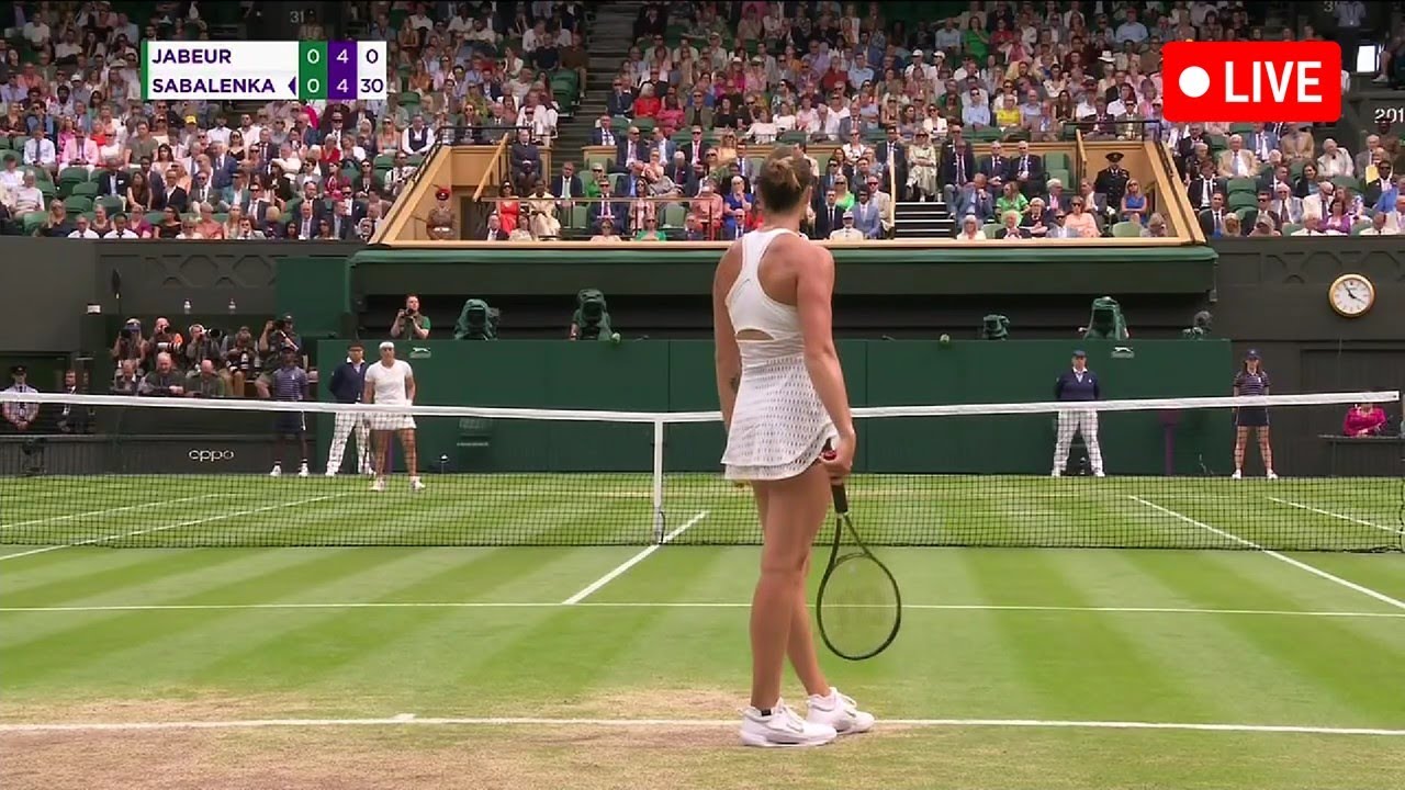 Ons Jabeur vs Aryna Sabalenka Highlights WTA WIMBLEDON 2023 FIRST SET TENNIS LIVE 🔴