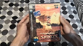 Samurai Shodown Unboxing For Neo Geo AES Samurai Shodown Unboxing For Neo Geo Aes