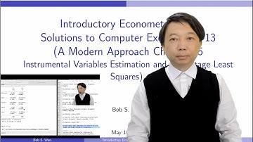 Solutions to Computer Exercises 11 (Chapter 15 IV Estimation and 2SLS) | A Modern Approach 7th